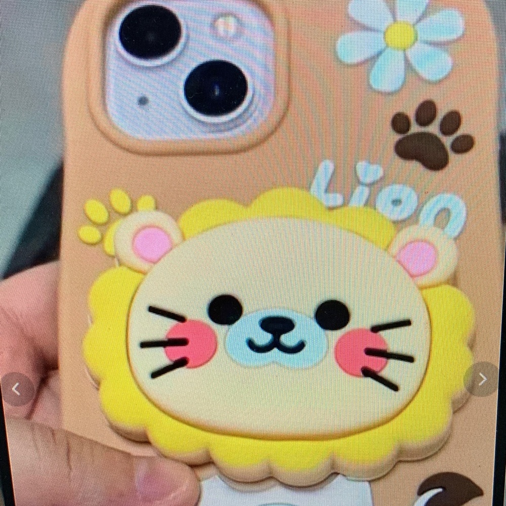 Case-Mate Tan and Yellow Lion Phone Case